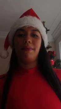 Christmas Blowjob with Cum Swallow