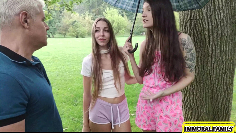 Immoral Family: Forget V-day Lovers, Alisa &amp; Mary's Fuck Buddy Reunion!