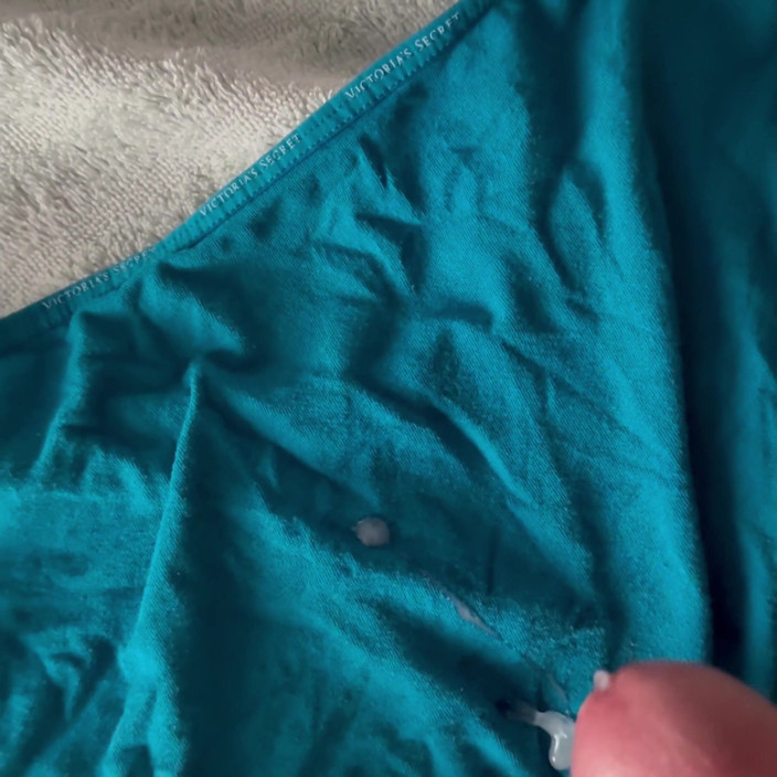 CumDaily: Cum on Wife’s Panties 19