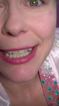 Tiny Little Dentist Tastes Like Bacon Gobbled up by Giantess Lucy