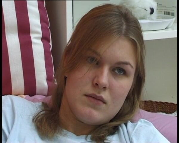 YOUR FIRST PORN: Nelly Macht Loch w Strumpfen Und Wichst- Nelly Robi dziurę...