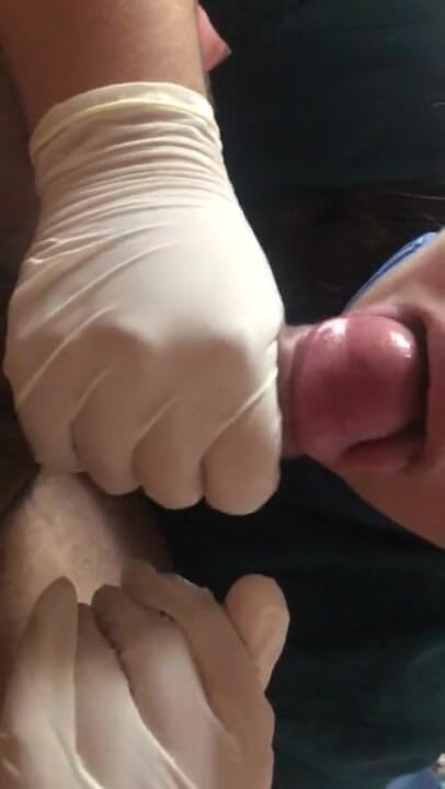 Mexicasero: Imss ナースが私に素晴らしいフェラチオをくれます