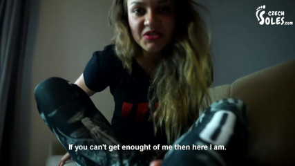 Czech Soles - foot fetish content: Verbal and foot humiliation and kicking your face, loser