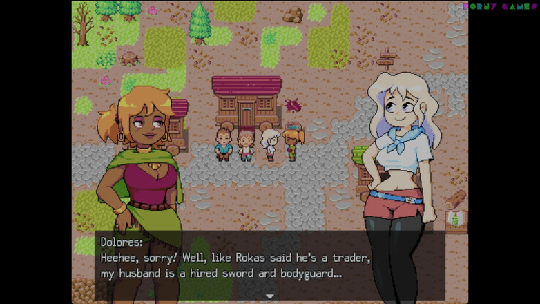 Porny Games: Final Orginity par Ro jouit - Voyage pour trouver ma demi-sœur,...