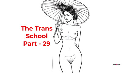 TransLure: Trans college část - 29 | Anglická audio sexuální příběh