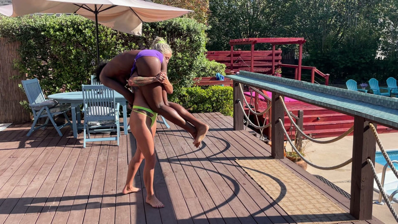 CJ Films: Topless Lift and Carry Featuring Paris Love and Andi Vicious