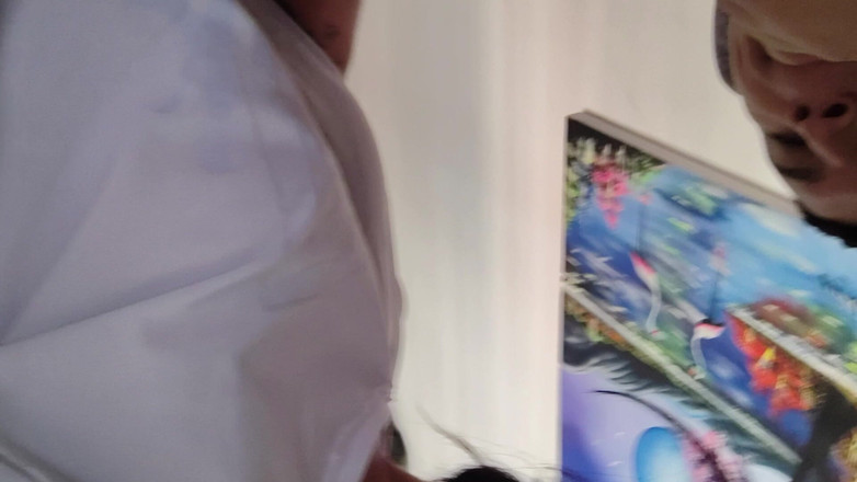 AngyAmazon: Fodendo para meu corno na sala de estar com as...