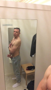 Caught Wanking in Fitting Room