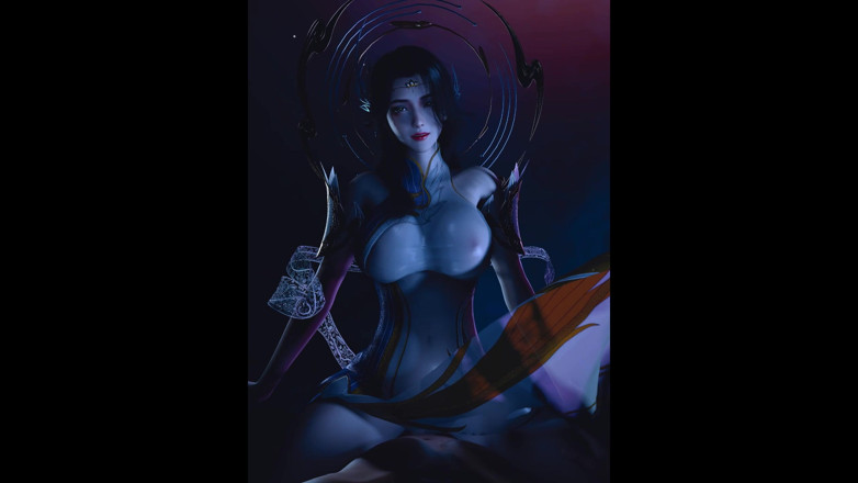 X Hentai: 스칼렛 유혹의 꿈의 여신 - 3D 애니메이션 헨타이