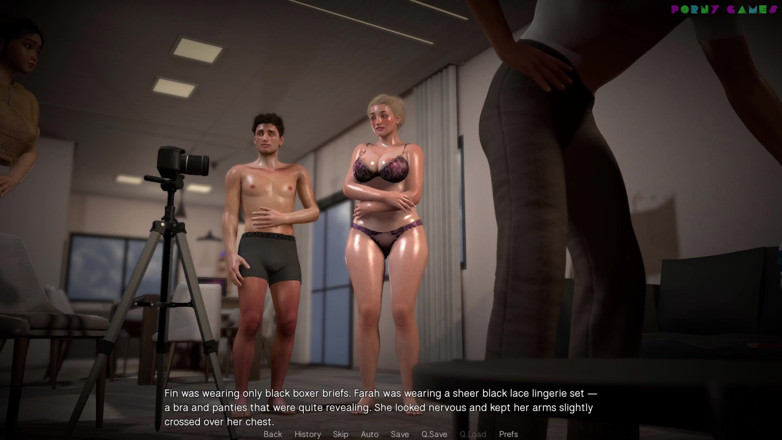 Porny Games: Freundliche hausfrau von weißem Schaum - sein erstes mal mit stiefmutter 8...