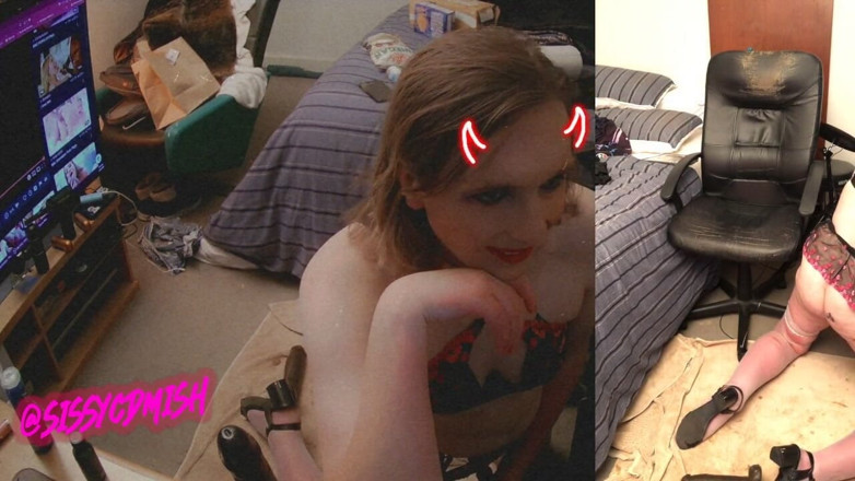 SissyCDMish: Sissycdmish - znów długo wyrosną mi włosy