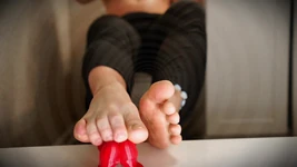 Encolher você debaixo dos meus pés