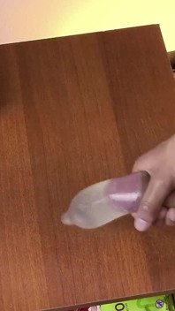 Cattura il mio sperma nell'acqua