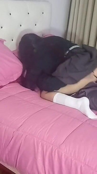 Hot 18 Year Old College girl Having Secret Sex, We Almost Got Caught