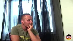Redhead German Slut Riding a Fat Cock