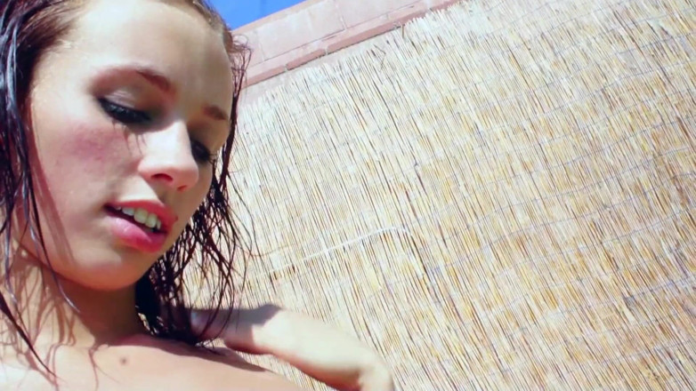 LesbianFantasies: Friends in the swimming pool have fun with their horny...