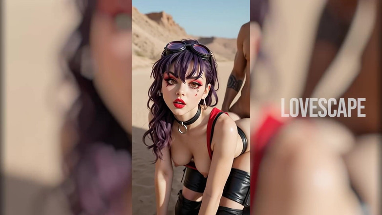 Lovescape: Piloto de down &amp; dick deep: rescate del desierto se convierte...