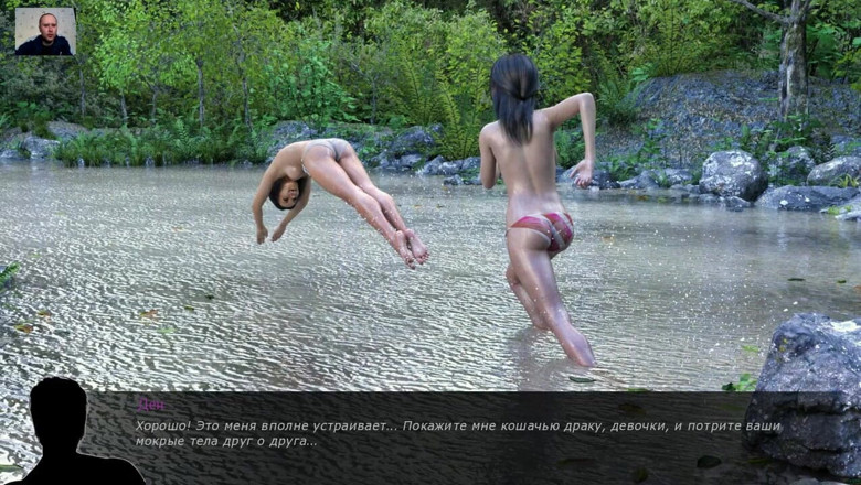 3DXXXTEEN2 Cartoon: Due ragazze nude giocano con le loro tette e fighe...