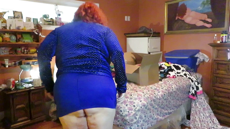 BBW nurse Vicki adventures with friends: Part 3 trying on new items for videos makeing request show...