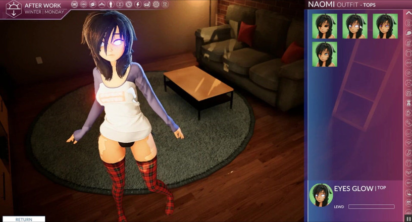 Cumming Gaming: อพาร์ตเมนต์ของเรา [Xmas Hentai porn play] ตอนที่ 1 รูมเมทโพสเซ็กซี่ในชุดซานต้า