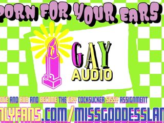 Camp Sissy Boi: Edge and strofina e diventa l&#039;incarico di sissy succhiacazzi gay