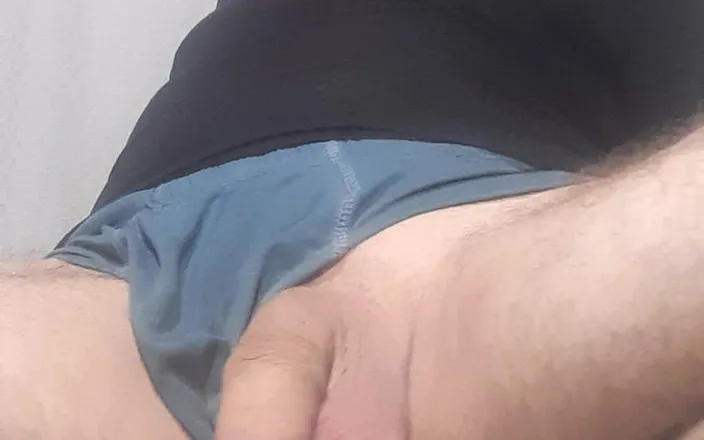Big uncut hard cock: I Show My Monster Cock Being Soft