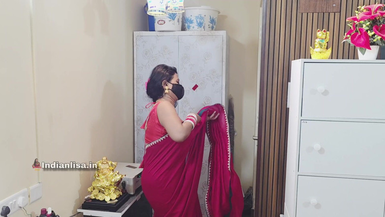 Indian Lisa Official: Neighbor's Sexy &amp; Horny Wife with Hairy Pussy