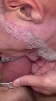 Close-up - Bottom Cares for Cock