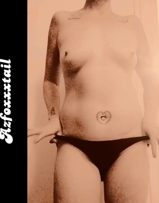 AzFoxxxTailPhelicia: Strip 1 - Blackpanties