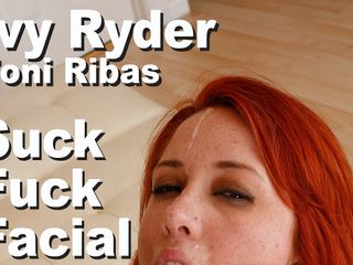 Edge Interactive Publishing: Ivy Ryder și Toni Ribas suge futai facial