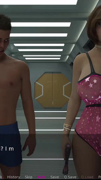 Futanari Universe - bagian 1 - vespera dan coki bertengkar - johannes touched vespera dan dia muncrat