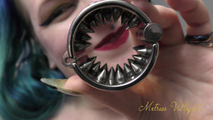 Mxtress Valleycat: Stachelierter schwanzring necken