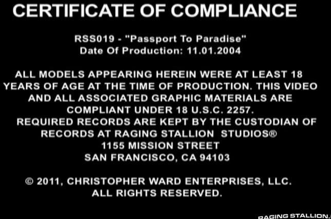 Raging Stallion: Un passaporto in paradiso