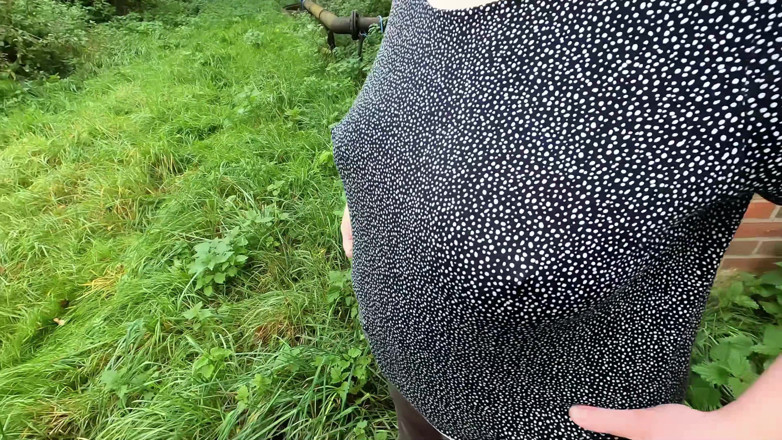 Bouncy Tits Action: Slowmotion schiaffeggiando le tette
