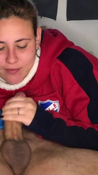 Asta mă face să ejaculez cu gura mea și sunt fericită - Full HD - Slow Motion