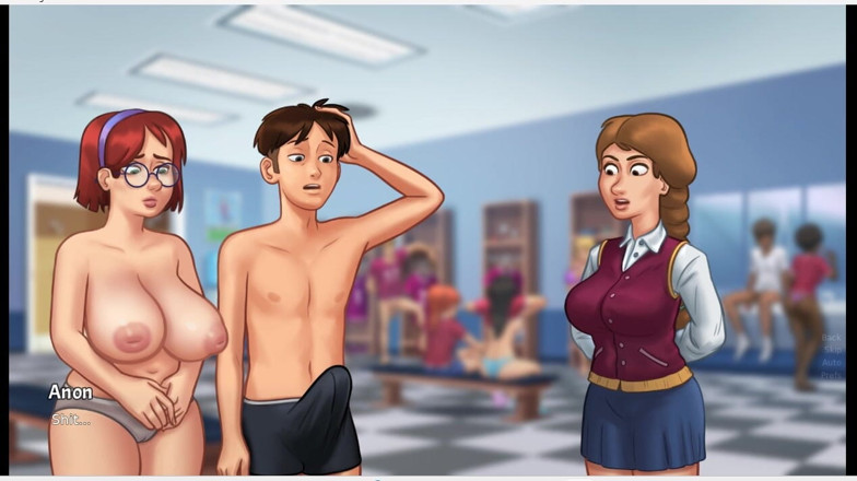 XXX Games Bunk: Summer time saga - gameplay - roleplay - escenas de Judith Intro