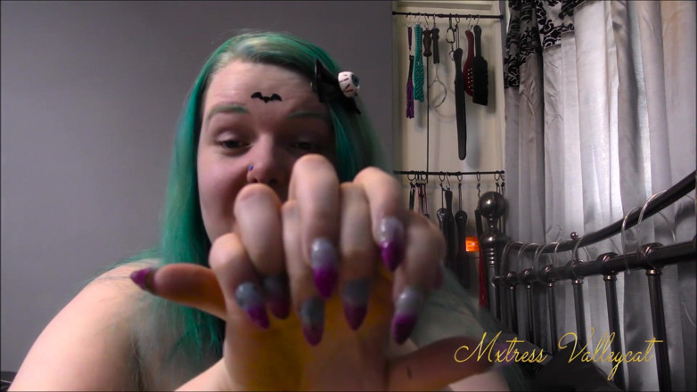 Mxtress Valleycat: Jelly and colour change nails