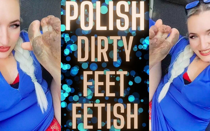 Monika Nylon: (101) Polish Dirty Feet Fetish