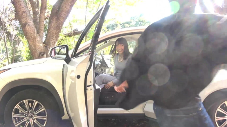 EAGLE Global: Sumire niwa &amp; Satoh Shirane - sfida sessuale in auto!