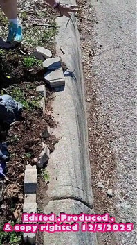 Hemşire Vicki bahçede terliyor