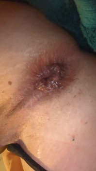 Getting Fucked by a Big Dildo