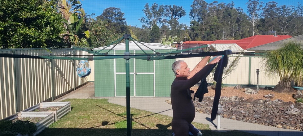 yogiyumyum: Wisząc mycie