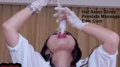 122 Hot Asian Gives Prostate Massage Eats Cum