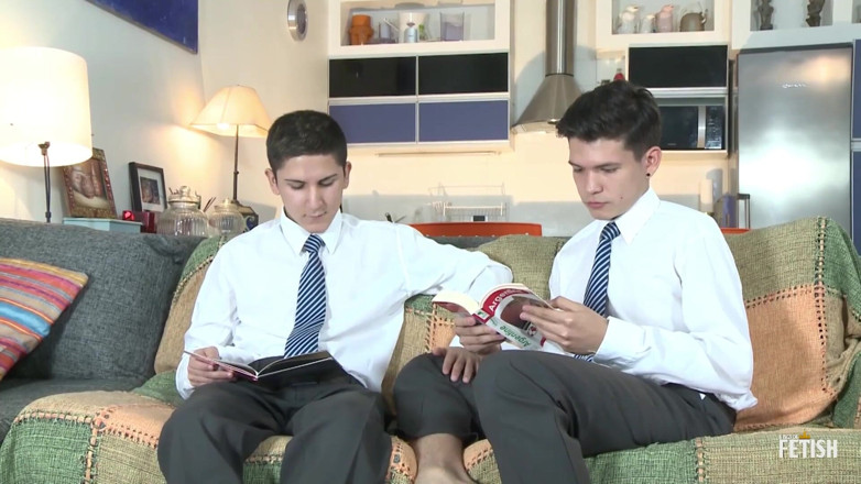 Gay Diaries: Two horny gays enjoy having rough anal sex after class