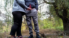OurFetishLife: Nejjemnější ruce macechy a dotýkání se mého ptáka na ulici