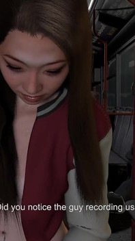 亚洲女孩公交车骑性爱