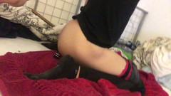 EvelynnArden: Amatérka Evelynn jezdí na vibrátoru