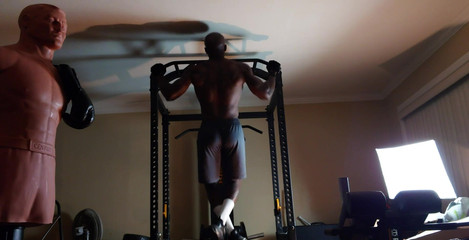 Hallelujah Johnson: Resistance Training Workout Today Home