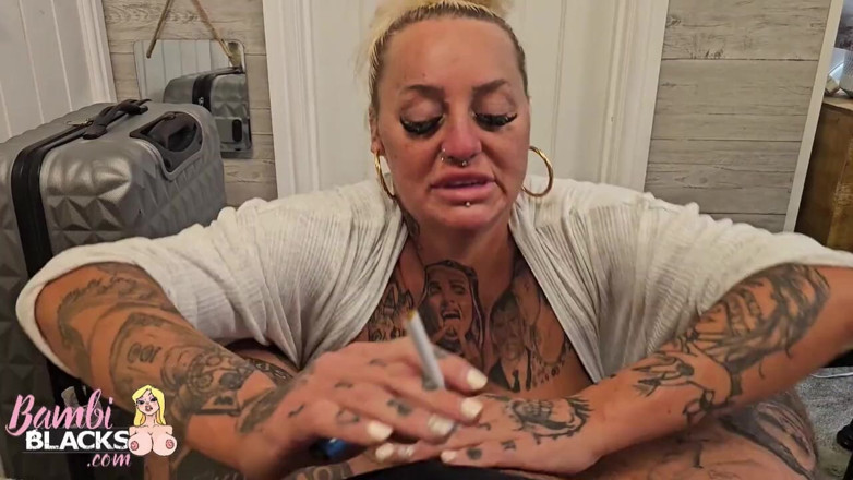 Creampie cum whores: Smoking JOI Cumshot