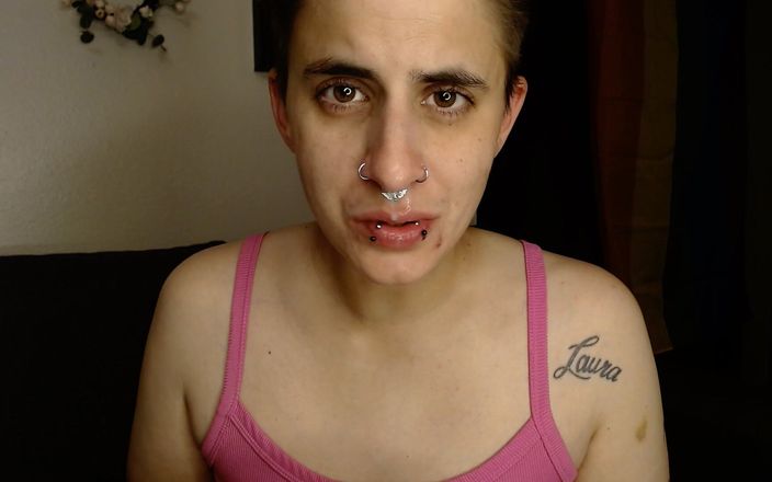 Abby Anna: 生病的女孩在脸上弄得一团糟